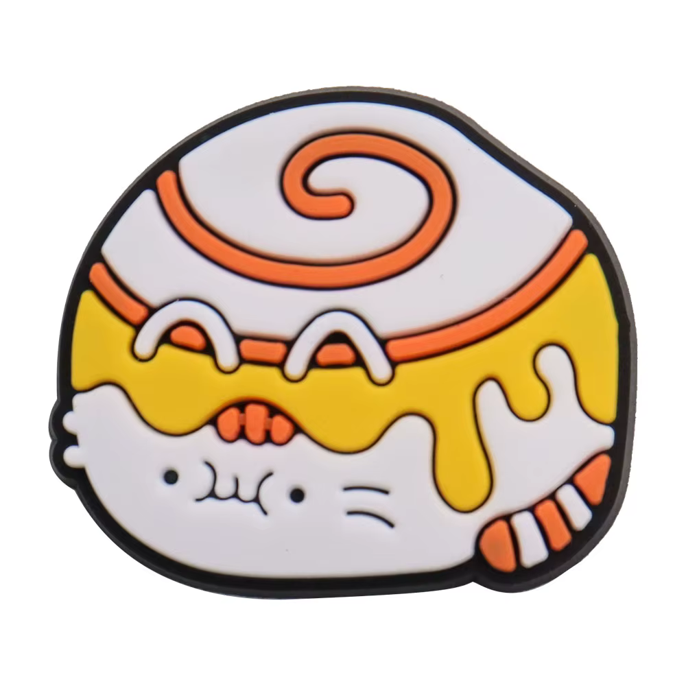 AdTosLittle Cat Chi Cake Sandals Shoe Charms, PVC, Accessoires, Food Designer, Décoration, Bracelet 