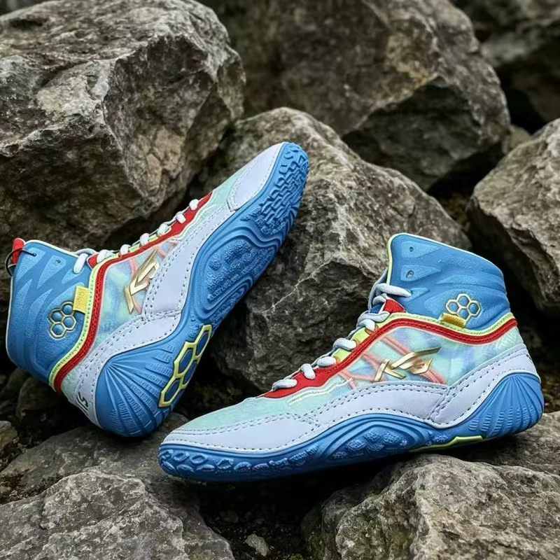 Chaussures de lutte professionnelles pour hommes, baskets de boxe respirantes, chaussures de combat 