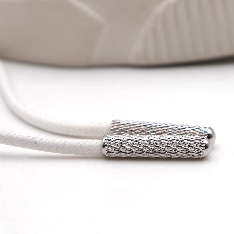 Tête de Remplacement pour Lacets Lumineux, Aglets de Balles Plaqués Argent, Accessoires de Chaussure
