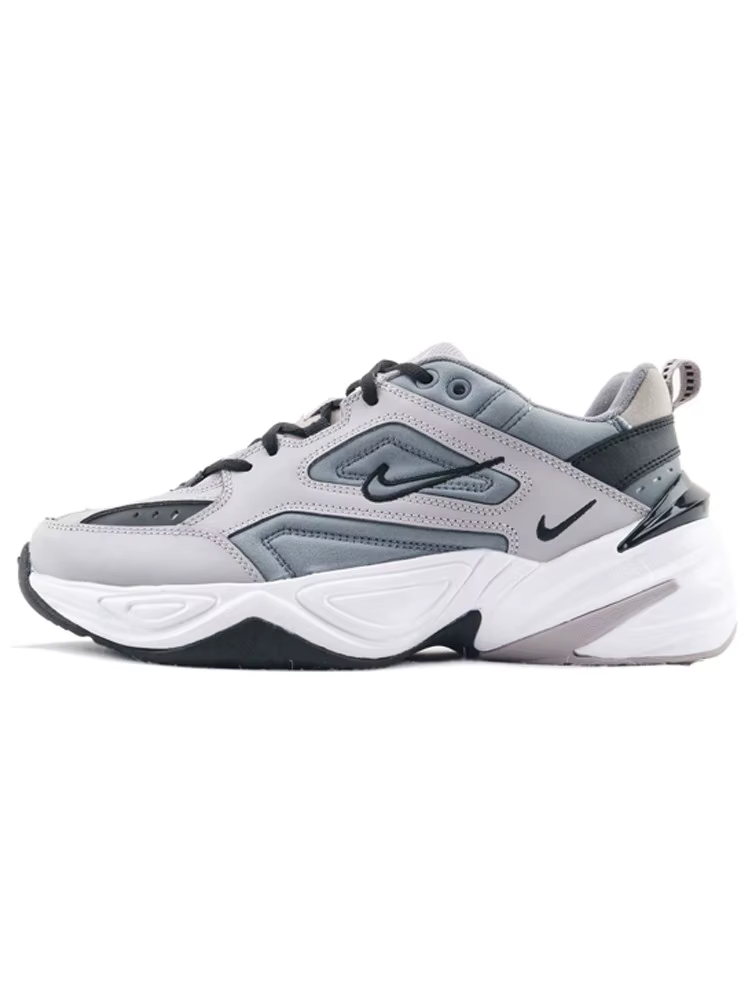 Nike M2K Tekno Gris Noir Baskets basses pour homme, style Dad Shoes, rehaussantes, résistantes à l'u