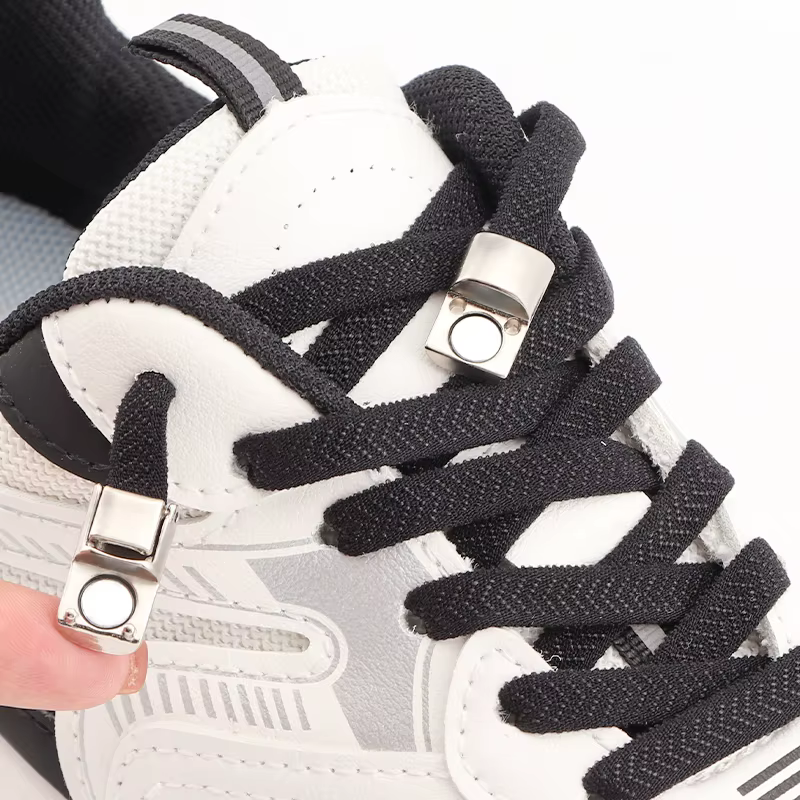 Lacets Lumineux à Verrouillage Magnétique sans Attaches pour Enfant et Adulte, artificiel astiques, 
