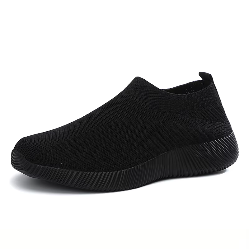 Mode d'été femmes chaussures doux en plein air baskets léger confortable femmes sans lacet dames moc
