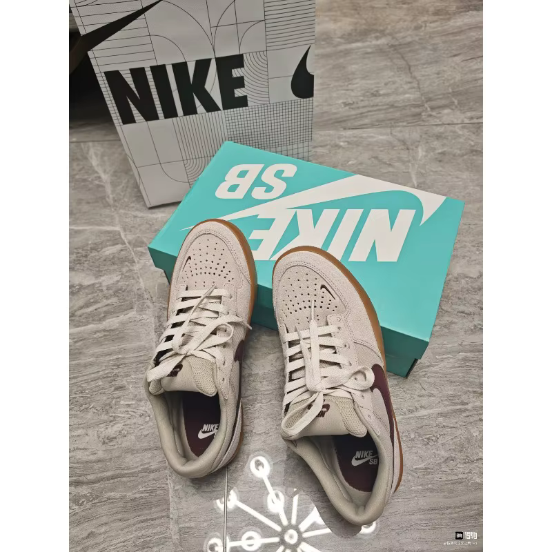 Nike SB Force 58 baskets décontractées en tissu et cuir, polyvalentes, confortables, respirantes, po