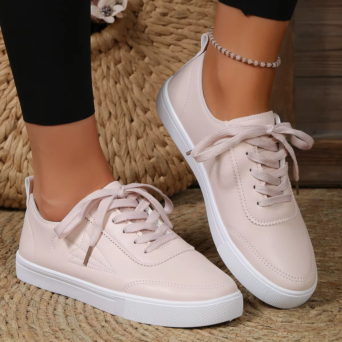 Chaussures plates décontractées pour femmes, confortables, élégantes, polyvalentes, nouvelle collect