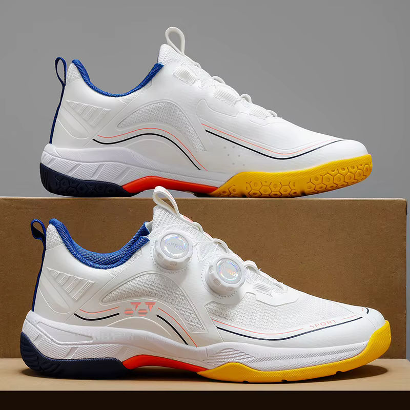 Nouvelles chaussures de Badminton pour hommes et femmes, chaussures de Tennis antidérapantes, semell