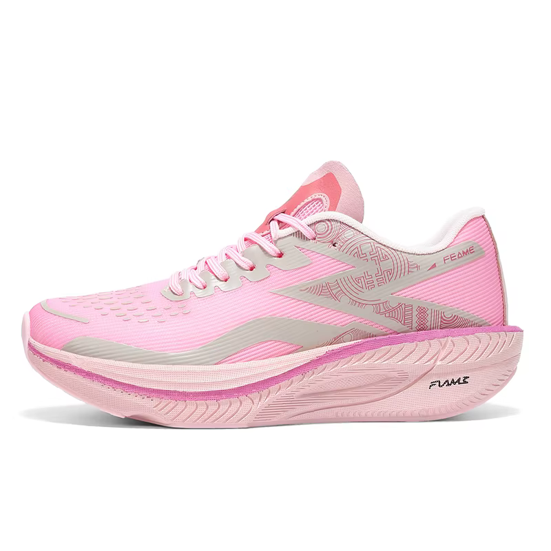 Chaussures de course à semelle en carbone pour hommes et femmes, baskets de marathon professionnelle
