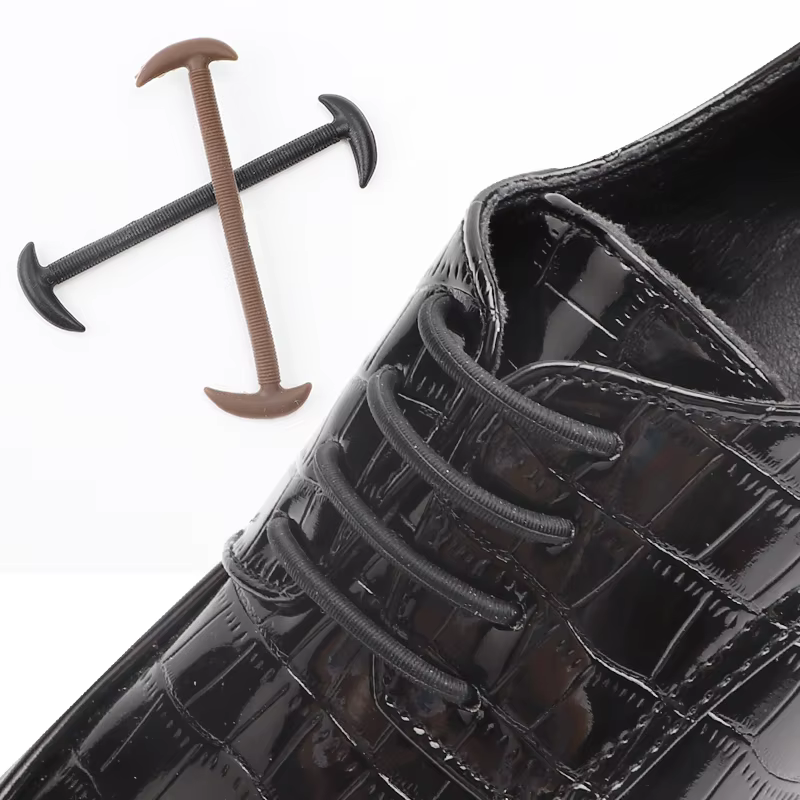 12 pièces lacets de chaussures extensibles sans cravate lacets en Silicone lacets élastiques baskets