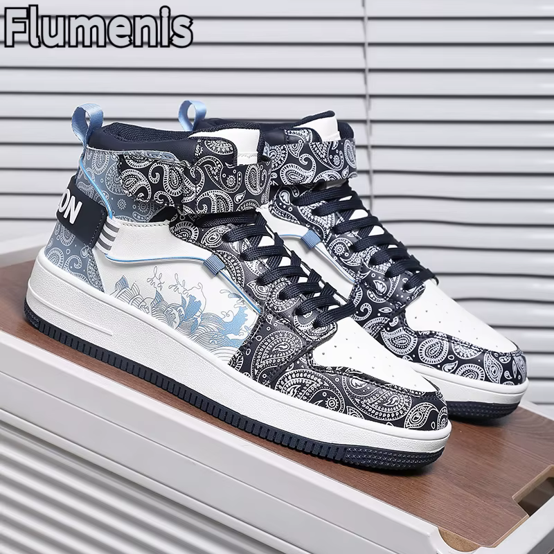 Chaussures de sport pour hommes, chaussures streetwear tendance rétro, chaussures de skate à la mode