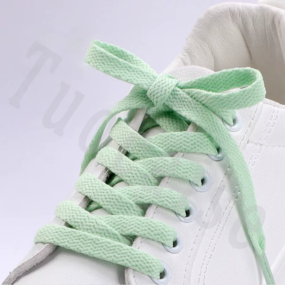 1 paire de lacets plats pour baskets 26 couleurs lacets de chaussures en tissu blanc noir lacets de 