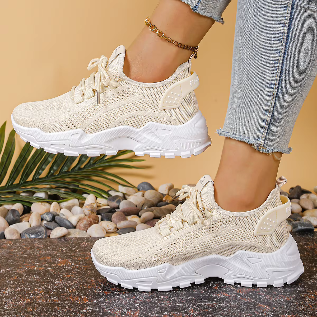 Chaussures femme baskets imprimé léopard baskets décontractées légères et respirantes pour femmes ch
