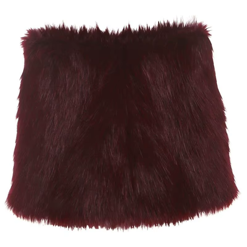 Spice Girl – jupe poilue Sexy, Style boîte de nuit, mode Style de rue, jupe pour femmes