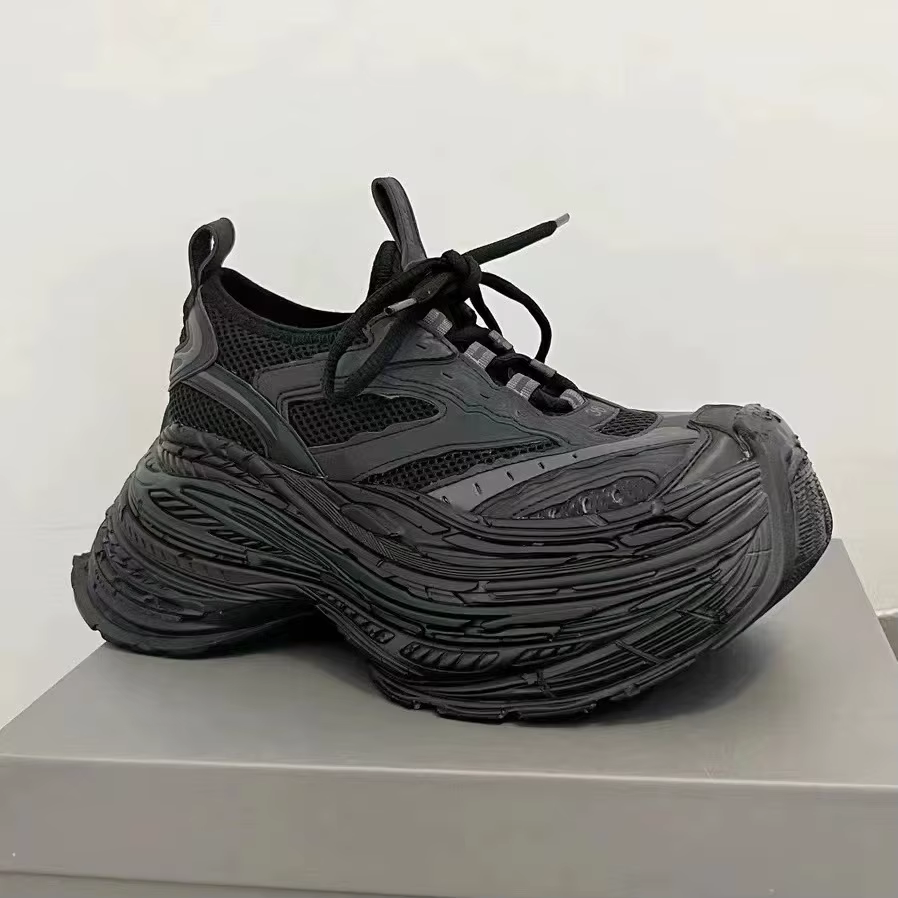 Chaussures de sport décontractées rétro unisexe pour l'automne, style papa, pour couple, à semelle é