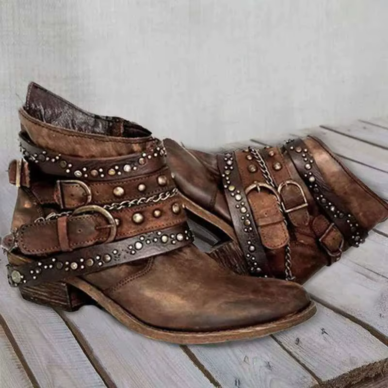 Bottes Chelsea pour femmes, nouvelle collection hiver 2026, chaussures de luxe pour femme, style pun