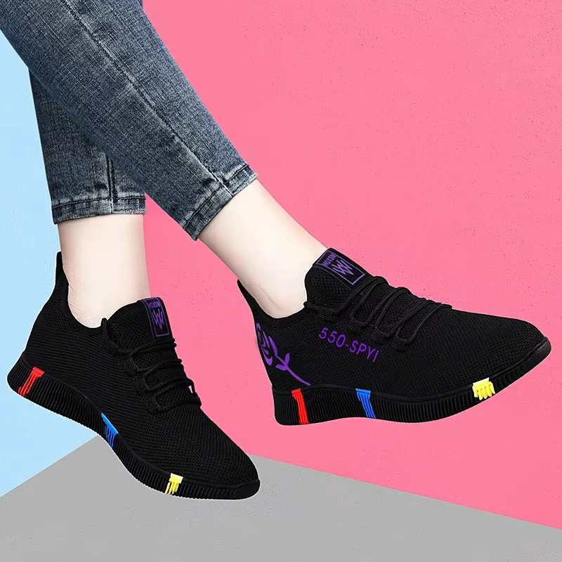 Tenis Feminino 2024 femmes chaussures vulcanisées Air Mesh léger doux baskets femmes chaussures plat