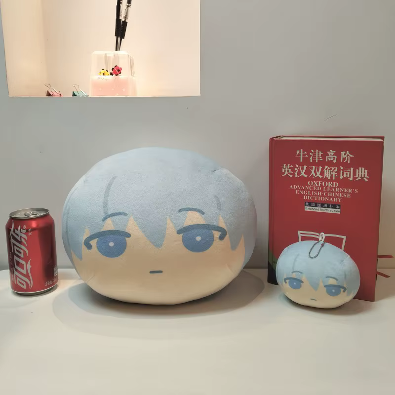 Mascotte de basket-ball Kuroko Omanjuu Niginigi, pendentif et coussin en peluche rond et mignon, Tet