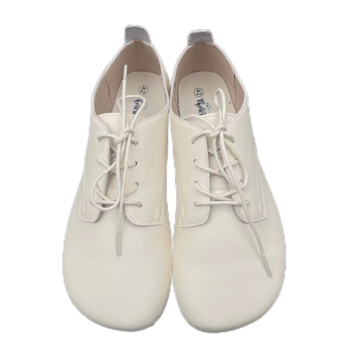 Tipsietoes 2025 printemps automne pieds nus en cuir véritable femmes Sneaker avec zéro goutte plat s