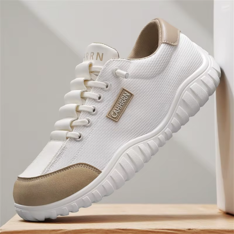 Chaussures larges pour hommes, chaussures pieds nus, mocassins plats, respirantes, confortables, à e