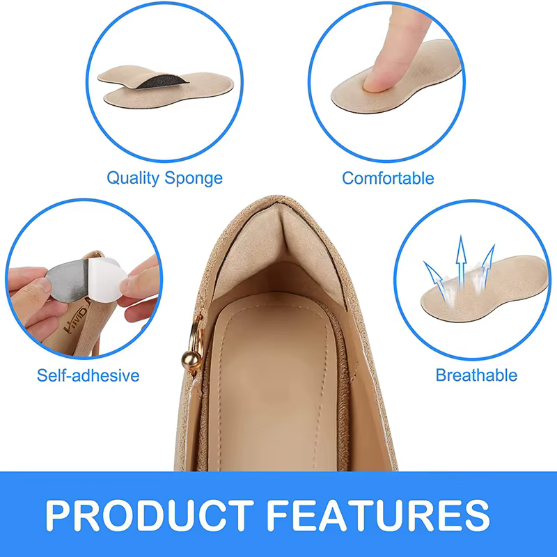 Semelles pour chaussures à talons hauts pour femmes, autocollants pour talons adhésifs, protection d