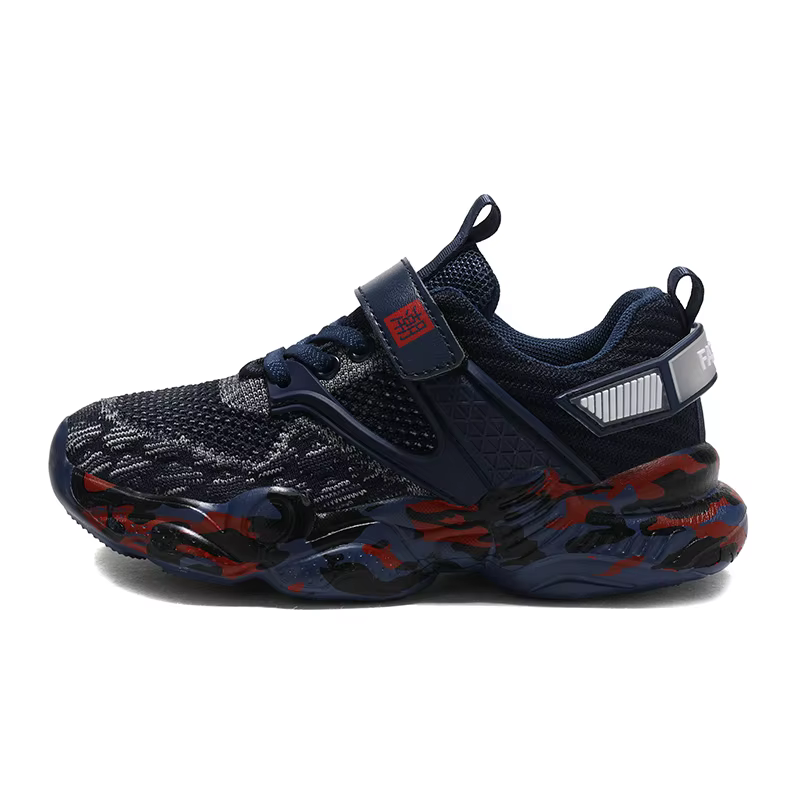 2025 nouveaux enfants chaussures garçon Sneaker tricot plate-forme respirant été école enfants chaus