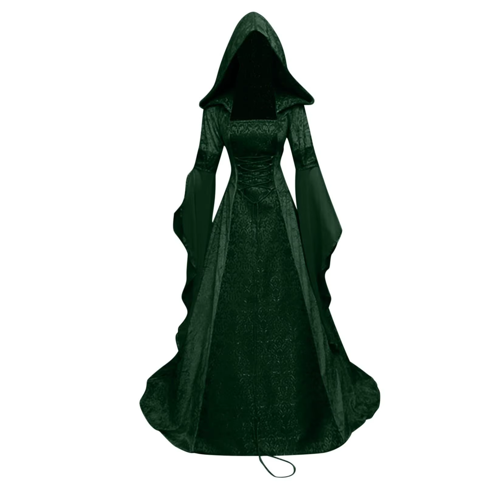 Robe de mariée de style rétro médiéval pour femmes, 8 couleurs, à capuche, taille, cosplay