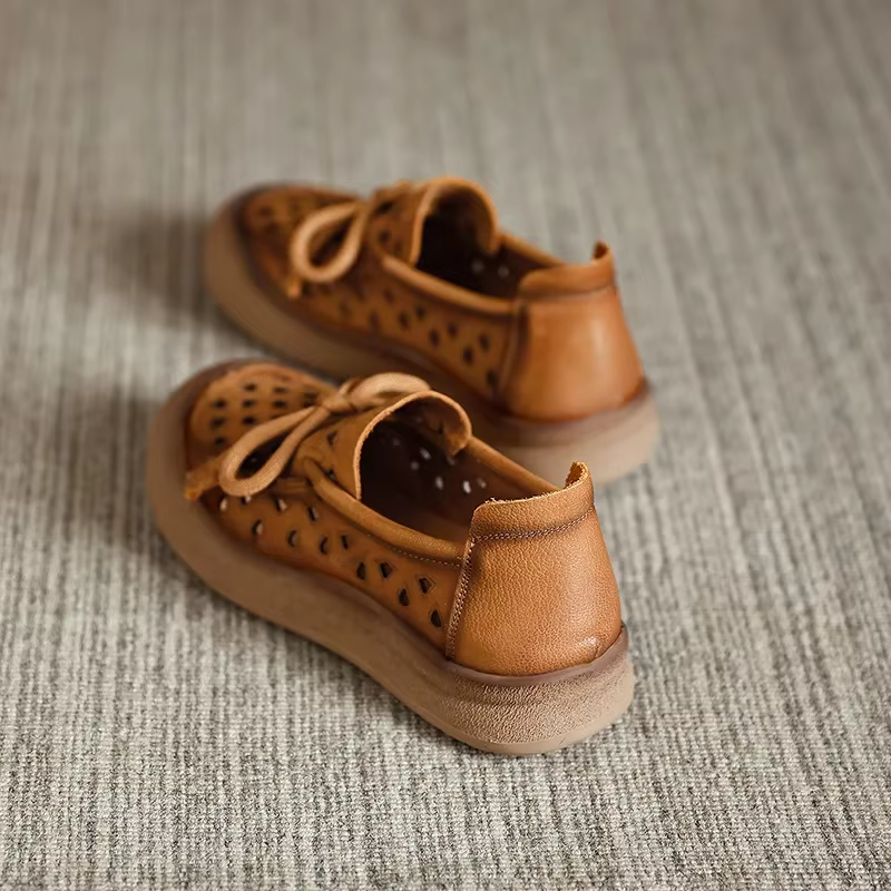 Koznoy 3.5 cm vache daim en cuir véritable femmes chaussures sandales été femme chaussures plates pl