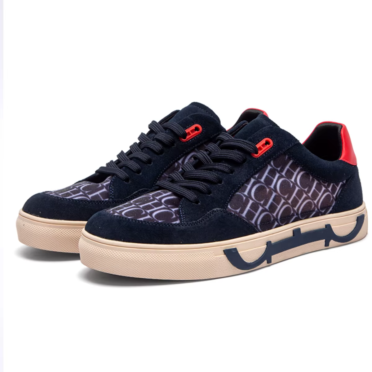 Chaussures de marche pour hommes Printemps/Été 2026 – Chaussures vulcanisées en maille à semelle pla