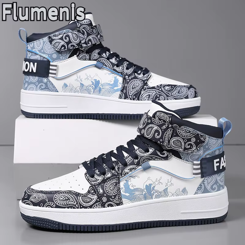 Chaussures de sport pour hommes, chaussures streetwear tendance rétro, chaussures de skate à la mode