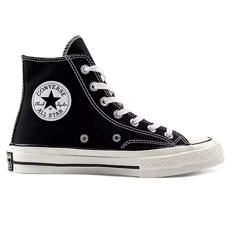 Converse All Star hommes et femmes chaussures de skateboard années 1970 haute classique toile plate-