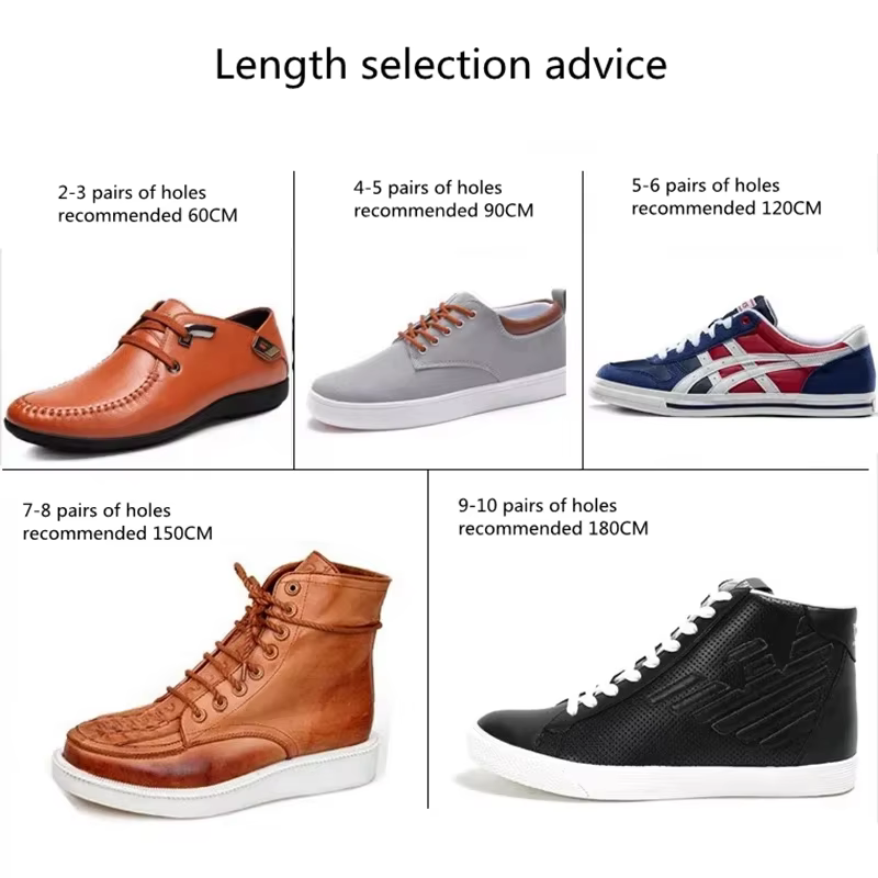 Botte d'extérieur Martin lacets de chaussures ronds randonnée marche loisirs sport lacet rayé Double