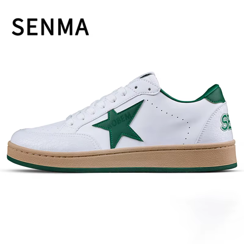 SENMA chaussures pour hommes chaussures décontractées pour femmes chaussures de planche en cuir Vers