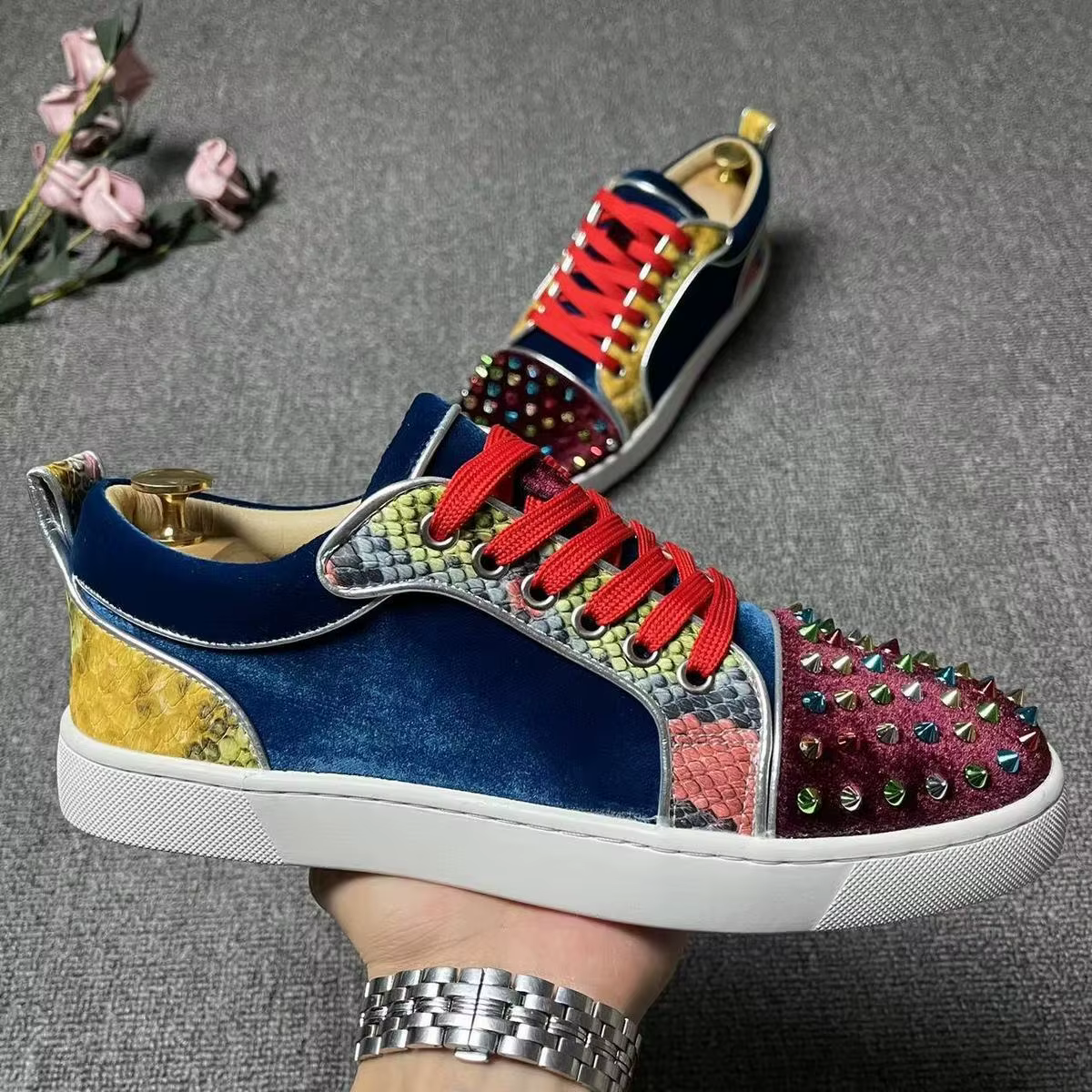 Chaussures originales marque de luxe chaussures pour hommes espadrilles décontractées pour homme con