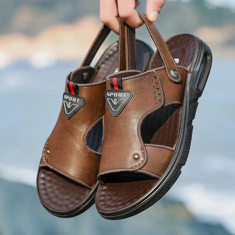 Chaussures de plage décontractées à la mode pour hommes, sandales à semelle épaisse, tendance, cool,