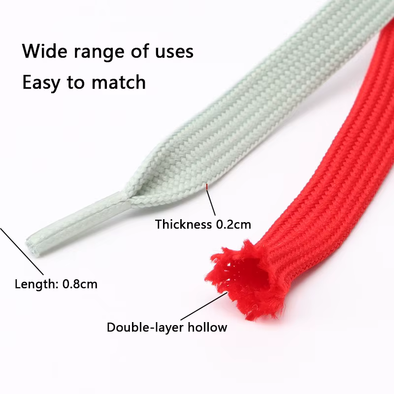 1 paire de lacets plats solides lacets en toile pour baskets femme hommes lacets lacets de Tennis cl