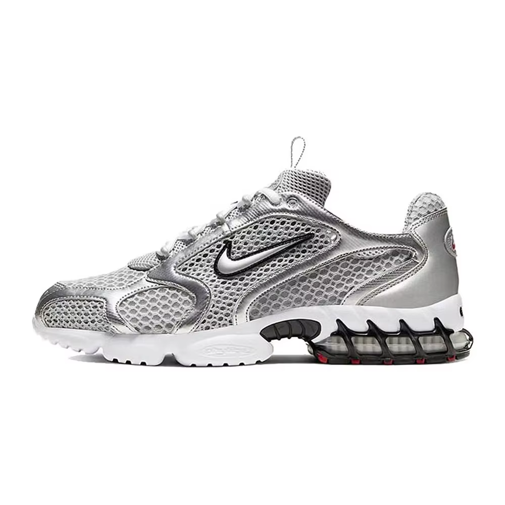 Nike Air Zoom Spiridon Cage2 argent liquide bas style de vie chaussures décontractées pour hommes ar
