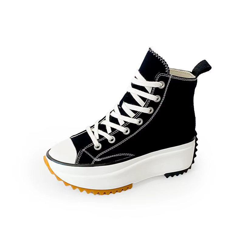 Nouvelles Chaussures en Toile Plateforme 2026 pour Femmes – Tendance, Respirantes, Décontractées, Co