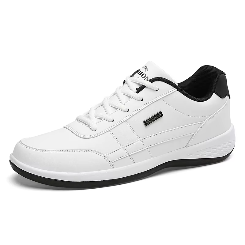 Cuir hommes chaussures baskets tendance chaussures décontractées italien respirant loisirs hommes ba