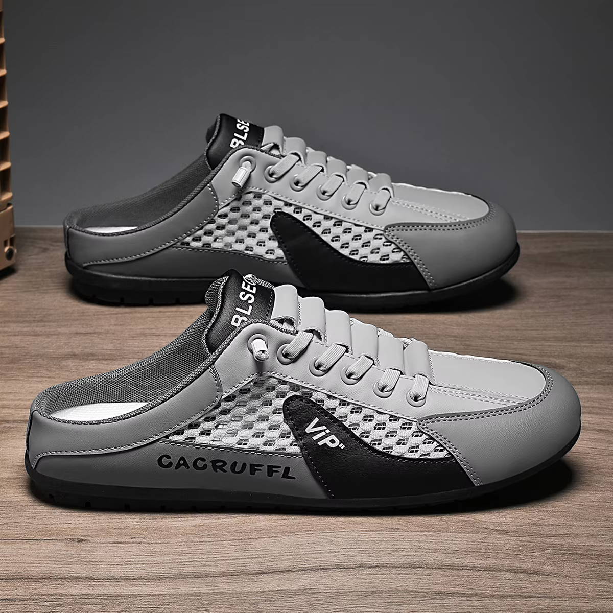 Chaussures pour hommes – Chaussures aquatiques sportives élégantes avec un design en maille, offrant