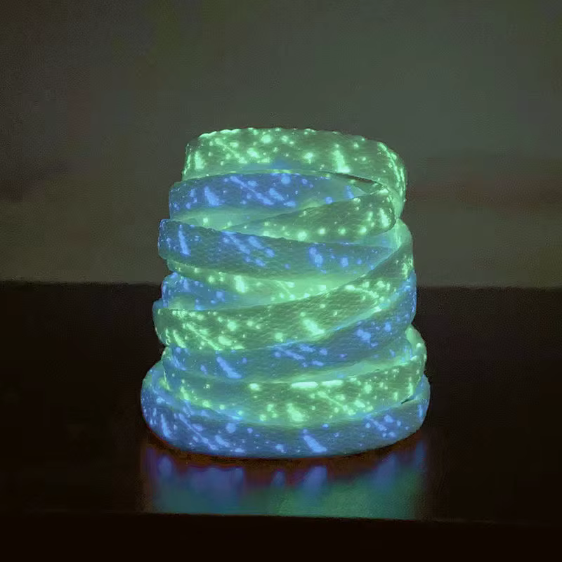 Lacets Fluorescents Lumineux, Brillant, Sneaker, Plat, Chaussure, Botte, Nouveau, 120, 140 ou 160 cm