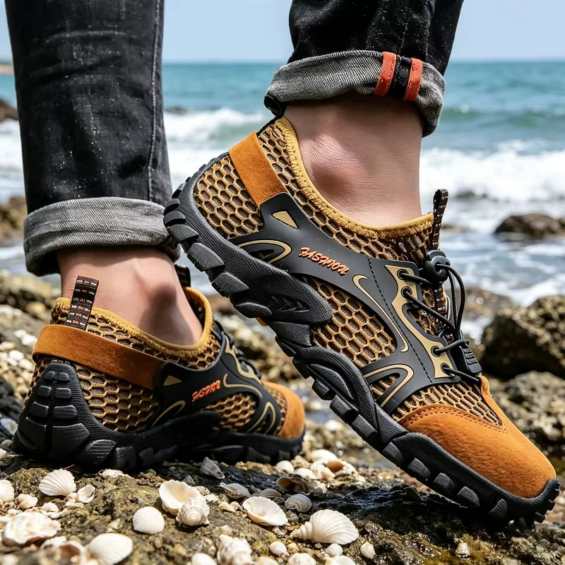 Chaussures d'extérieur antidérapantes et résistantes à l'usure pour hommes, chaussures de randonnée,
