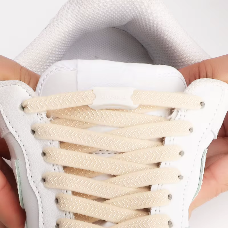 Lacets de chaussures élastiques pour enfants et adultes, 1 paire, pour baskets, rapides, pour sport 