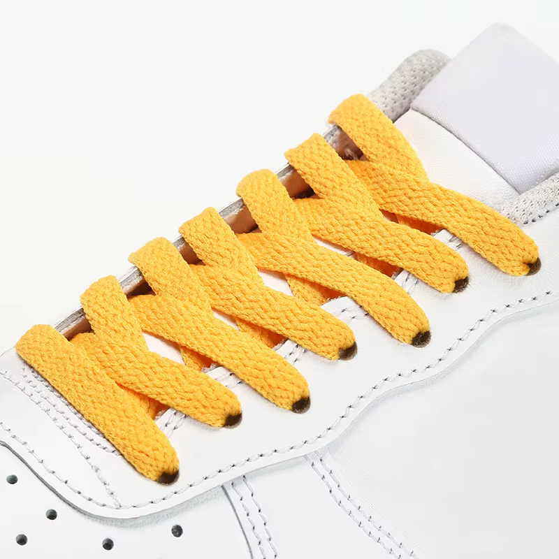 1 paire de lacets plats pour baskets 26 couleurs lacets de chaussures en tissu blanc noir lacets de 
