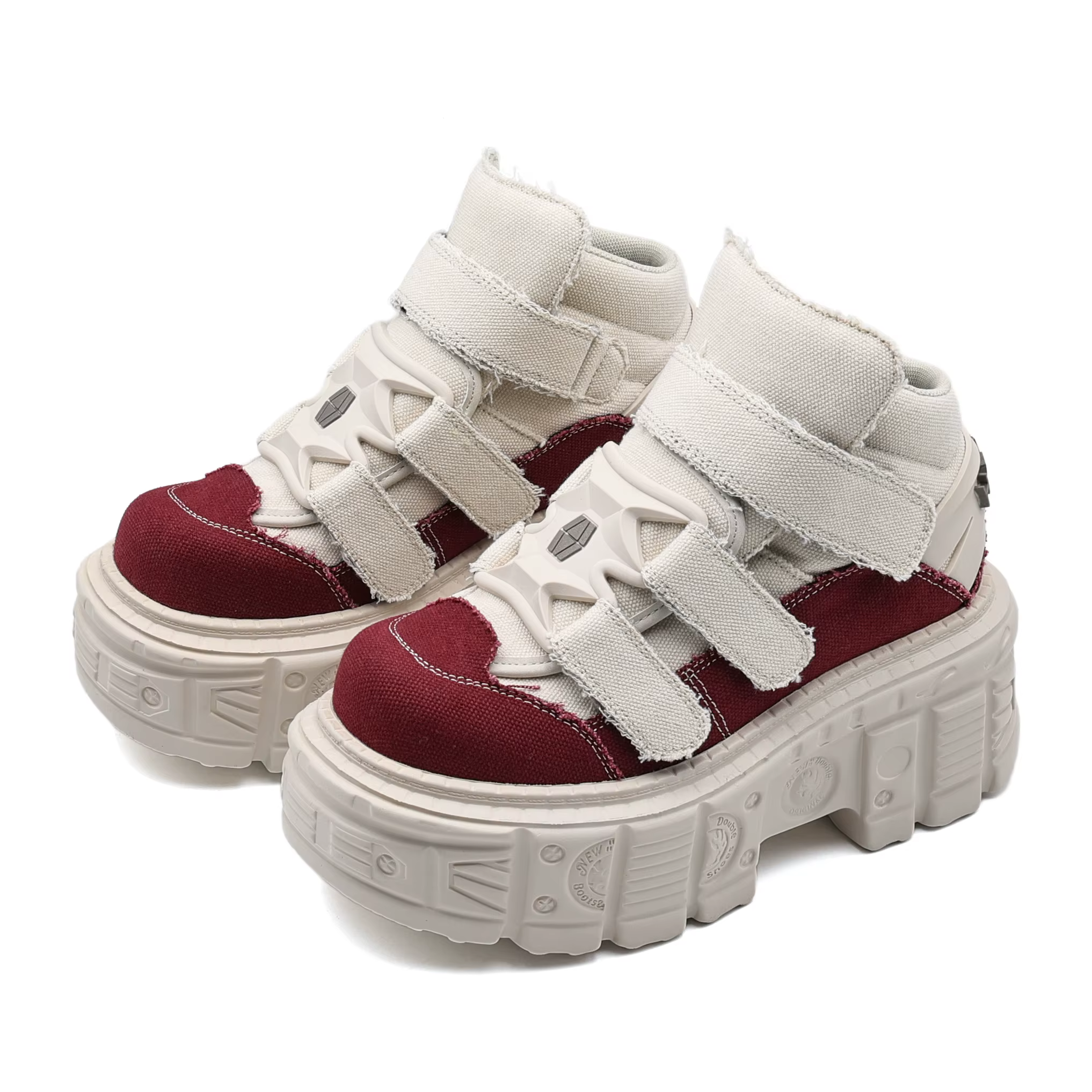 Gothique cheville Rock bottes 2026 femme baskets nouveau Style Punk femmes chaussures à lacets talon