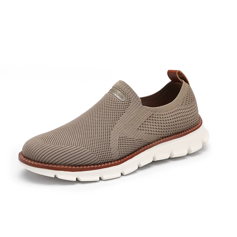 Grandes chaussures baskets en maille à enfiler mocassins chaussures décontractées sans cuir léger re