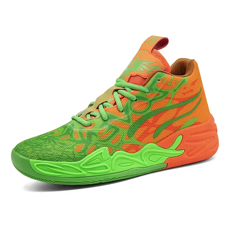 Nouvelles chaussures de basket-ball pour hommes, baskets de sport athlétiques unisexes, respirantes,