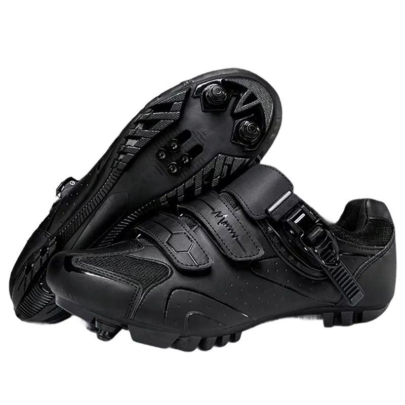 Chaussures de cyclisme neutres pour VTT, compatibles avec les chaussures de cyclisme sur route Pelat