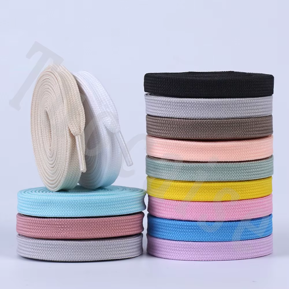 1 paire de lacets plats de 10mm de large pour chaussures de Sport lacet pour baskets/runner lacets d