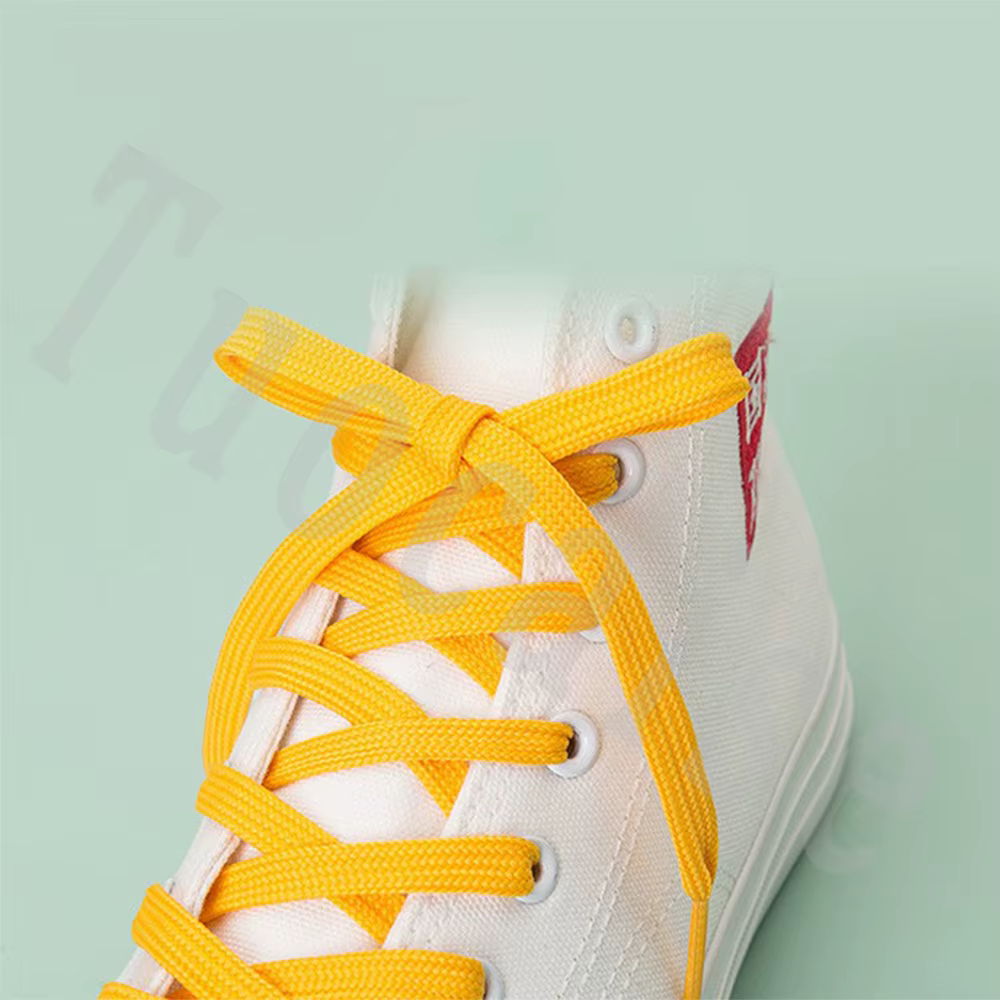 1 paire de lacets plats de 10mm de large pour chaussures de Sport lacet pour baskets/runner lacets d
