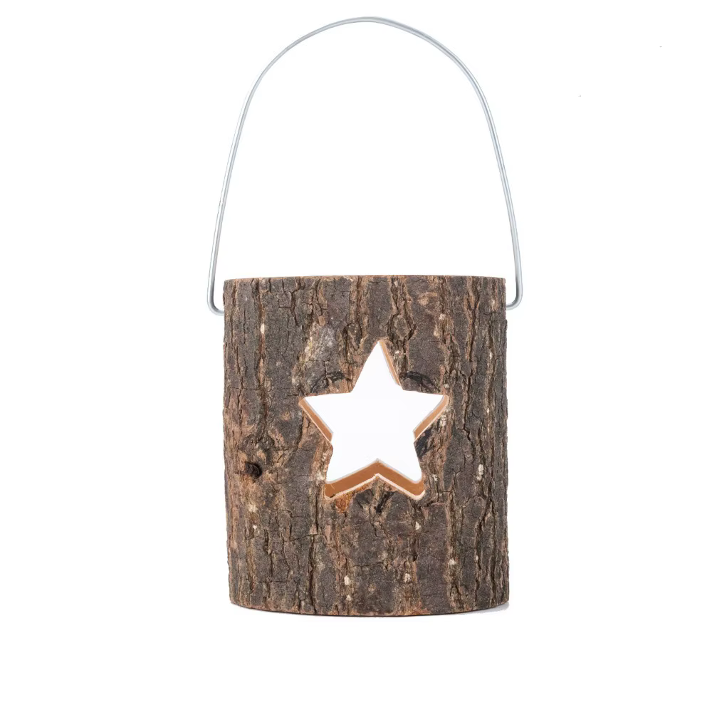 Décoration d'intérieur : Chandelier rustique en bois, artisanal, minimaliste, naturel avec poignée, 