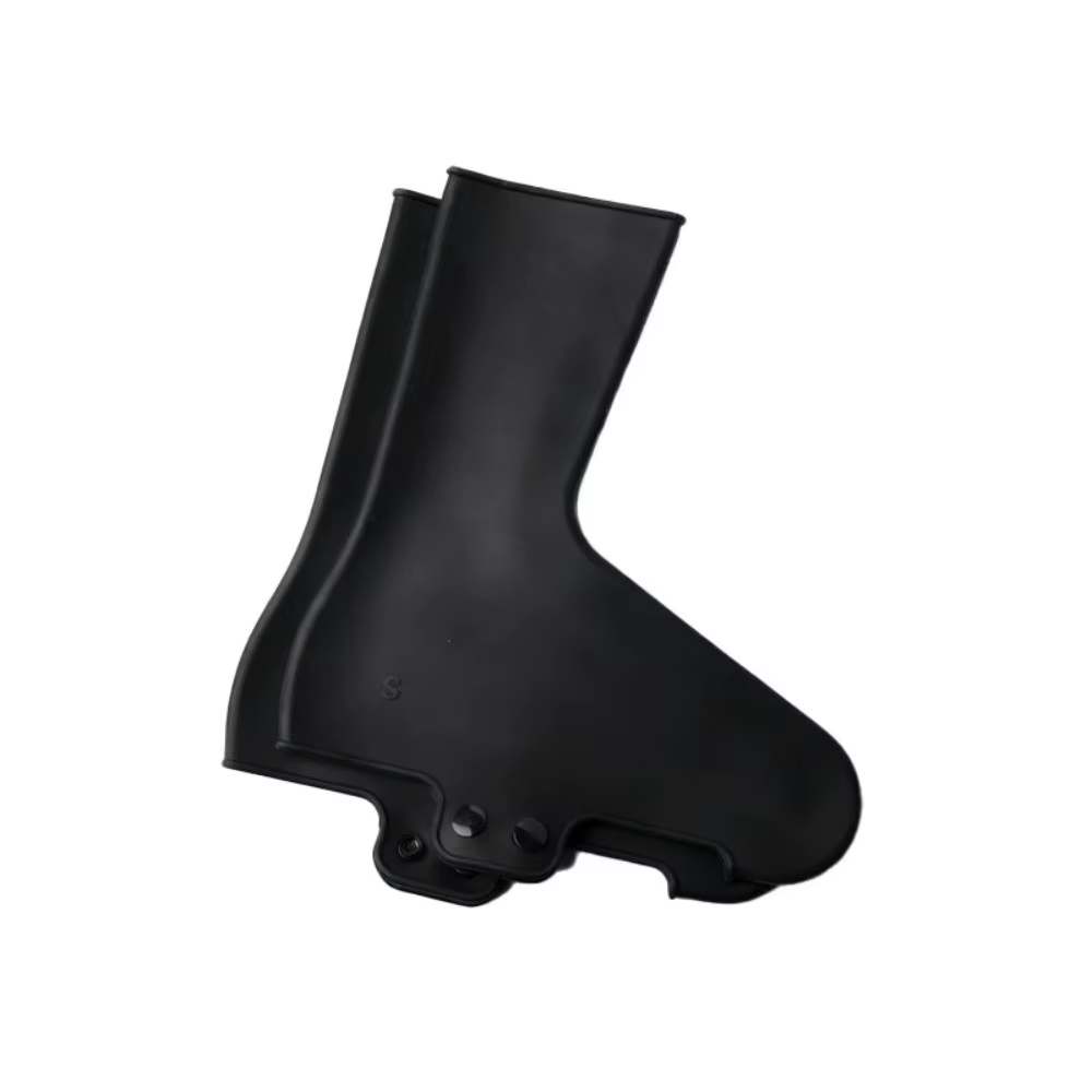 Couvre-chaussures de cyclisme en silicone, haute élasticité, imperméables, coupe-vent, chauds, pour