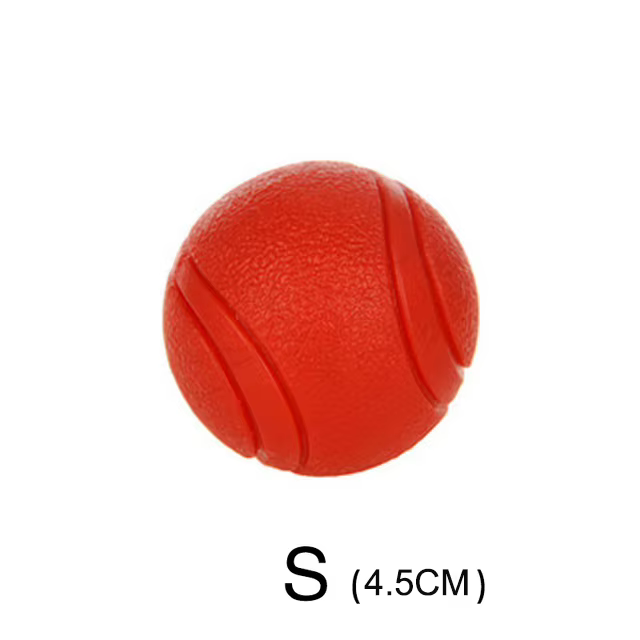 MADDEN S-XL TANSolid Caoutchouc IkBouncy Balle Morsure Degré Boucle Indestrucemballages Chien Format
